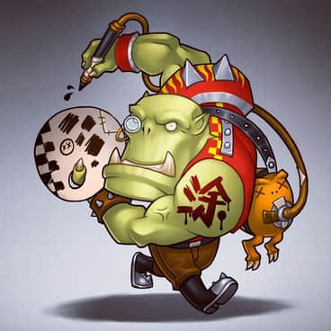 Evil Sunz Painter by Ao Zhipeng (Ao zhi peng)