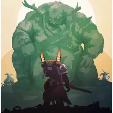 Facing the Great Unclean One by Luka G. Fischer (LouFish | loufish_studio)