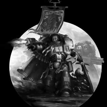 Grey Knight Castellan Crowe by Gauthier Redon (RaiWald | G. Redon | G-Redon | gauthier_redon.art)