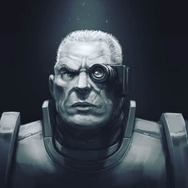 Imperial Guard Portrait by Toni Justamante Jacobs (ARTOFJUSTAMAN | just_a_man_t) | Imperial Guard Portrait by Toni Justamante Jacobs (ARTOFJUSTAMAN | just_a_man_t)
