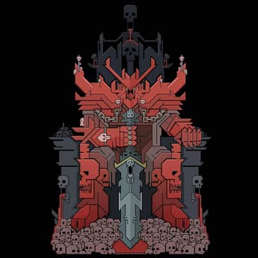 Khorne Chaos God by Luka G. Fischer (LouFish | loufish_studio)