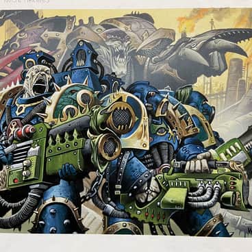 Nurgle Noise Marines by Wayne Reynolds