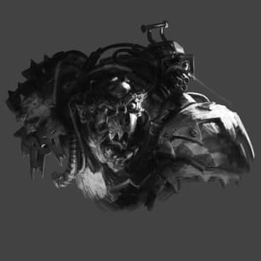 Ork Portrait by Ruslan Korovkin (korovkinruslan)