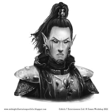 Ranger Kel-Sar Sorrowstep by Sam Manley (sammanley | midnightillustration)