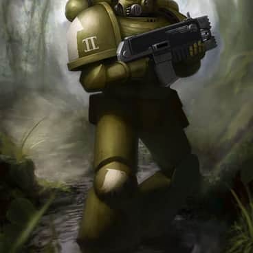 Raptor Space Marine by Conor Burke