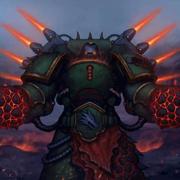 Salamanders: Lava Fists by Andrei Kiselev (MyDeads)