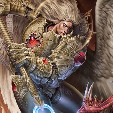 Sanguinius, The Great Angel by Hinchel Or (SleepConnoiseur | hinchloveshakao | Gido)