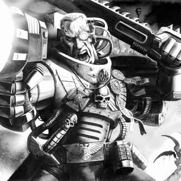 Space Marine: Shoot by David Gallagher (david.gallagher.art)