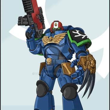 Space Marine by Darius Craine (Darkdarius)