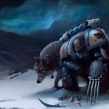 Space Wolf by Denis Petrov (Dioskyr | Denewer | Den Petrov)