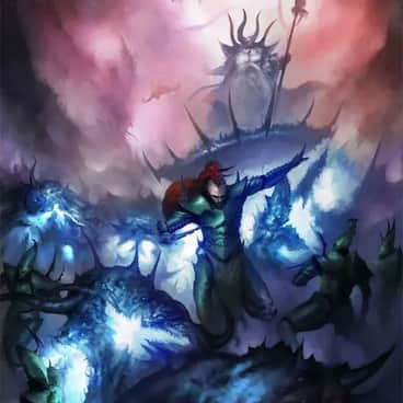 Thousand Sons vs Dark Eldar by Michele Boceda (michele_boc_)