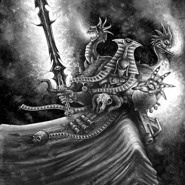 Tzeentch Sorcerer by Des Hanley (des_hanley)