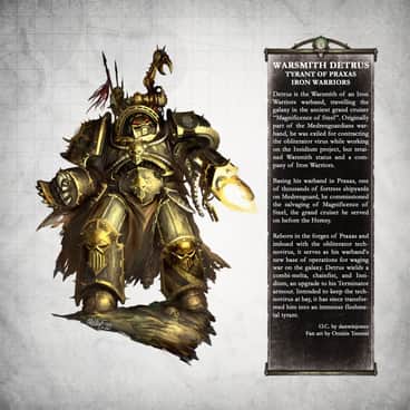 Warsmith Detrus by Orniris Terensi (OrnirisTerensi | orniris)