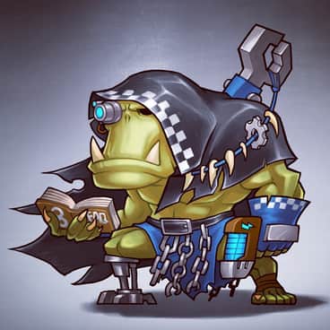 Ork Weirdboy by Ao Zhipeng (Ao zhi peng)