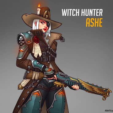 Witch Hunter Ashe by Diego Fonteriz (FonteArt | madeoutoffoam)
