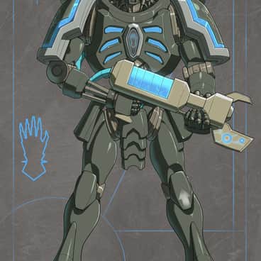 Iron Hands Marine by ko-catcrow (rnjswns21 | 캣크로우)