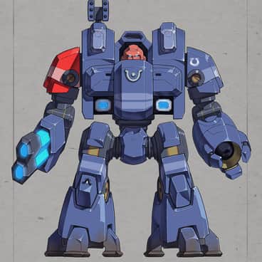 Ultramarines Dreadnought by ko-catcrow (rnjswns21 | 캣크로우)