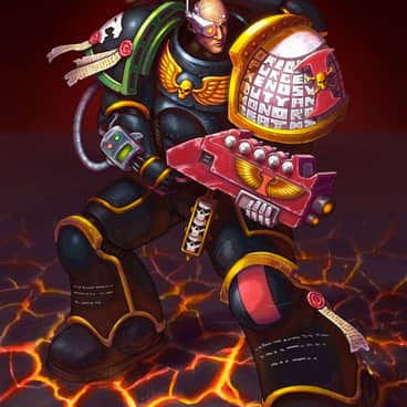 Deathwatch Veteran by Javier Quintana (Masterjavi | ultrakints | ultrakints_art | Ultrakints93)