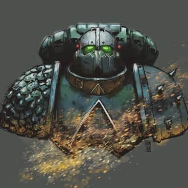 I am Alpharius by Enrico Serini (serini_art)