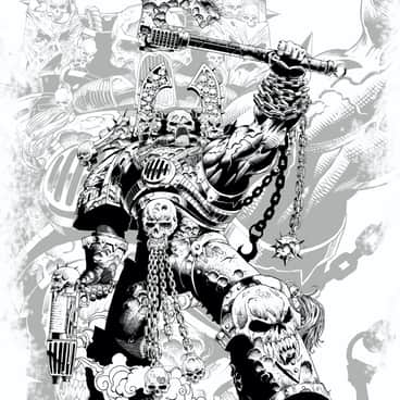 Kharn the Betrayer by Alexander Khromov (Anubiscomics)