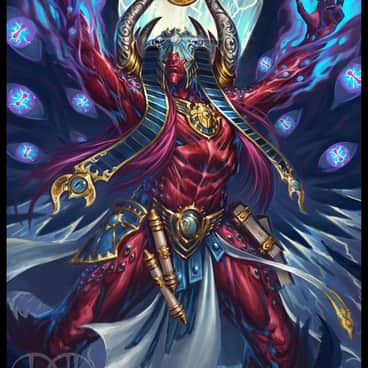 Magnus the Crimson King by David Haire (Trollfeetwalker | Falabaloo | VisDave | dhaireart)