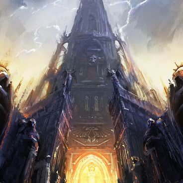 Mourning Tower by Victor Kevruh (Viktor Kevrukh | viktorkevrukhart)
