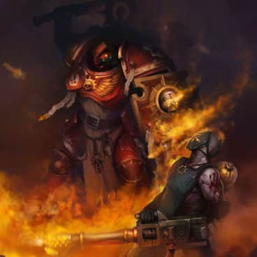 Red Hunter Primaris Captain by Alexandr Babak