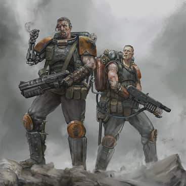 Thunder Warriors Scouts by Dima Sokolov (Diamondaectann | aectannn | D_aectann)