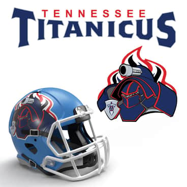 Tennessee Titanicus 40K NFL Logo by Casey Landreth (eCOG Media | 40k_gallery)