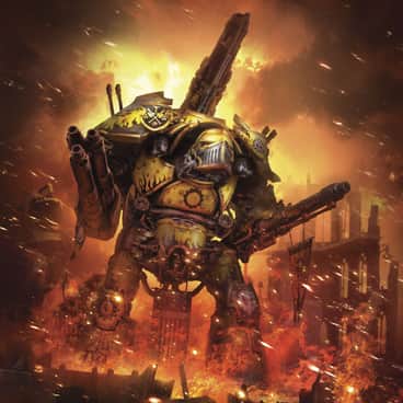 Warbringer Tiger Eyes Titanicus by Victor Fernández (victorferart)