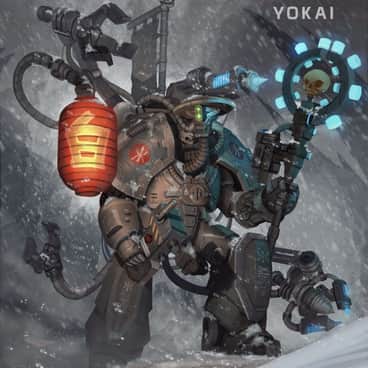 Yokai the Techmarine by dosie - (undertow6150) | Yokai the Techmarine by dosie - (undertow6150)