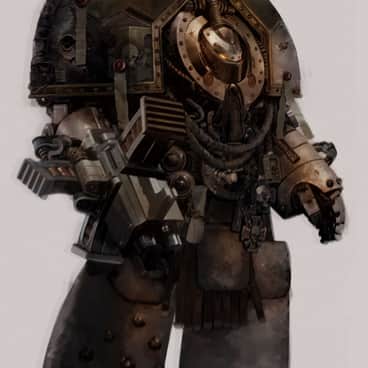 Death Guard Saturnine Terminator by Daniel Irwin (dp.irwin.art)