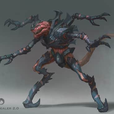 Genestealer 2.0 by Toni Justamante Jacobs (ARTOFJUSTAMAN | just_a_man_t)