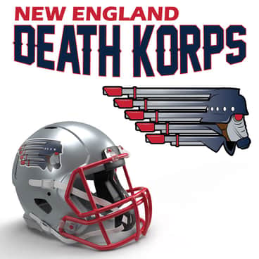 New England Death Korps 40K NFL Logo by Casey Landreth (eCOG Media | 40k_gallery)