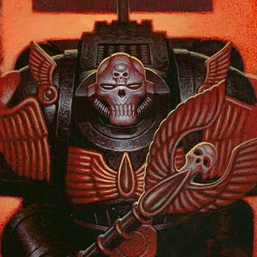 Blood Angel Chaplain by Colin MacNeil
