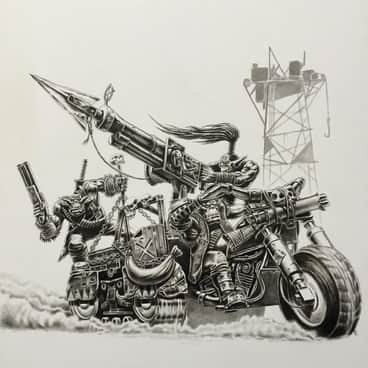 Gorkamorka: Ork War Bike by John Wigley (Wiggers123 | jgwigley)