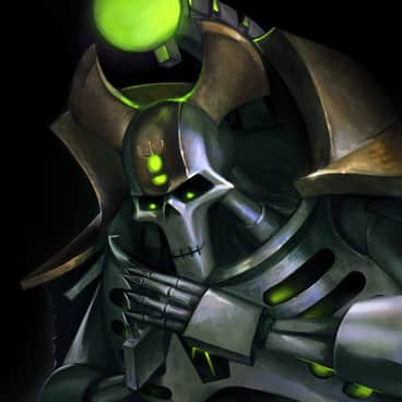 Necron Lord by Gij Arentz (The-Gij | Gij_Arentz)