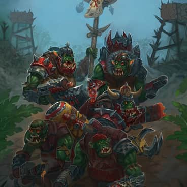 Ork Kill Team by Konstantin Emelyanov (skafandart)