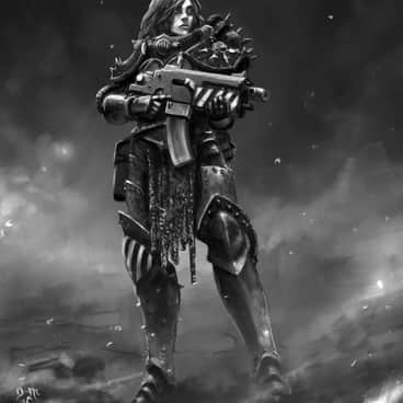 Renegade Battle Sister by Olli-Markus Latvala (oskulatvala)