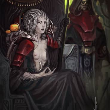 Stygies VIII Tech-Priestess by Nictanova (Gear Jumper | Nicta_nova)