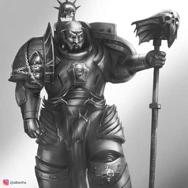 Unknown Primarch by Albert Sargsyan (AboSargsyan | allberths)