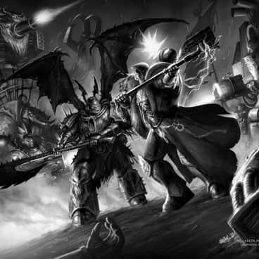 Arkyr Malivaris VS The Black Lion by Orniris Terensi (OrnirisTerensi | orniris)