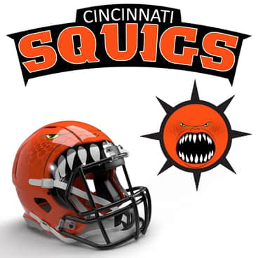 Cincinnati Squigs 40K NFL Logo by Casey Landreth (eCOG Media | 40k_gallery)