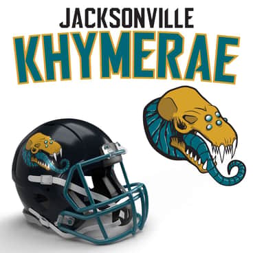 Jacksonville Khymerae 40K NFL Logo by Casey Landreth (eCOG Media | 40k_gallery) | Jacksonville Khymerae 40K NFL Logo by Casey Landreth (eCOG Media | 40k_gallery)