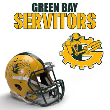 Green Bay Servitors 40K NFL Logo by Casey Landreth (eCOG Media | 40k_gallery)