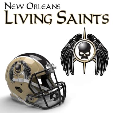 New Orleans Living Saints 40K NFL Logo by Casey Landreth (40k_gallery | ecogmedia | eCOG Media)