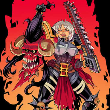 Sister of Battle by Francisco Fontenelle (Kiko | kiko.bf)