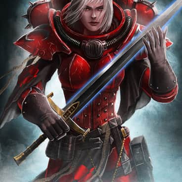 Sister of the Bloody Rose by John Stone (john_stone_art)