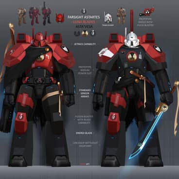 T’au Astartes Gue’ron’vesa by Mohammad Z. Mukhtar (Mohzart)
