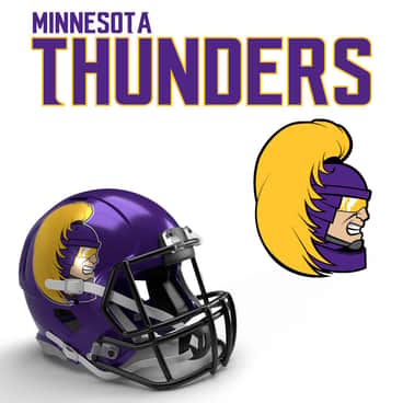 Minnesota Thunders 40K NFL Logo by Casey Landreth (eCOG Media | 40k_gallery)
